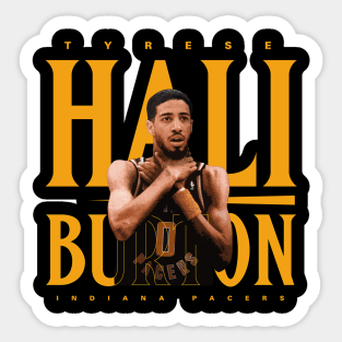 Tyrese Haliburton Reggie Miller Choke Sticker